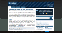 Desktop Screenshot of bent-blog.de