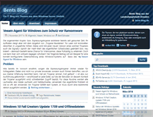 Tablet Screenshot of bent-blog.de